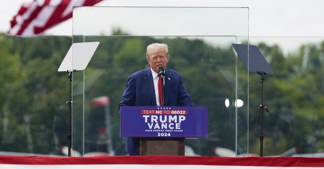 WATCH: Donald Trump Leaves Podium Behind Bulletproof Glass to Check on Supporter Who Passed Out
