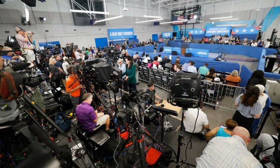 Dozens Show up To Harris Campaign Event in North Carolina to Hear Kamala Economic Plan