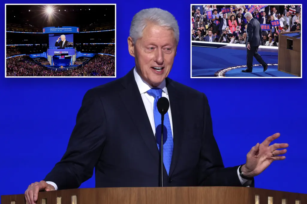 Bill Clinton says he may be unable to speak at future DNCs as hands tremble on stage: ‘Go to the nursing home’
