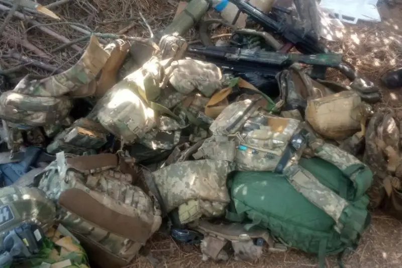 From the GUR special forces that tried to land on the Kinburn Spit, all that remained were the bodies of those liquidated and equipment