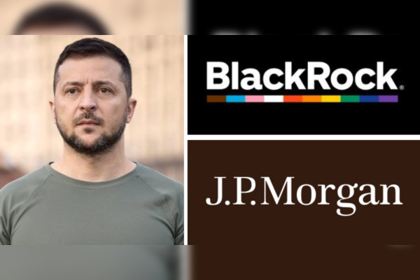 BlackRock, JP Morgan set up ‘reconstruction bank’ for Ukraine