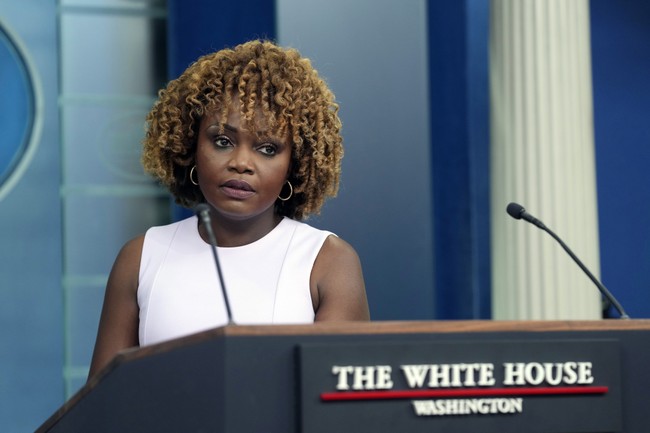 Here's the Question That Really Triggered Karine Jean-Pierre Today