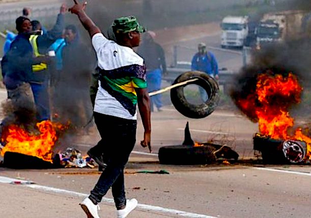 Violence And Destruction In South Africa Caused By Infighting Among Black Communists