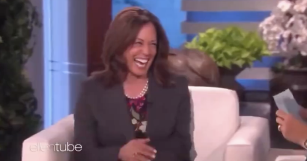 MUST SEE: Kamala Harris Jokes About Killing Trump