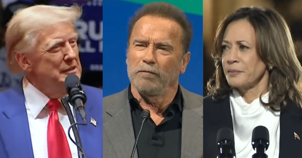 Arnold Schwarzenegger Announces Endorsement for Kamala