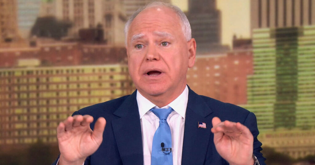 Tim Walz Attacks Trump When ‘The View’ Asks Him to Explain How Harris’ Policies Differ from Biden’s