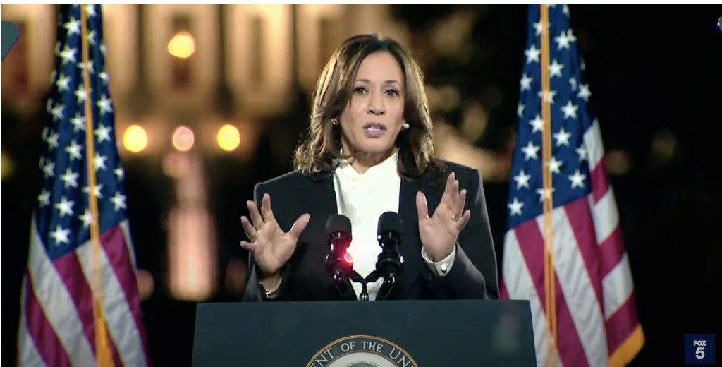 Kamala Harris’ Unity Speech Was Riddled With Division, Delusion