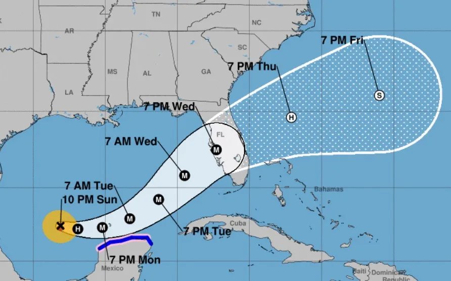 Milton grows into stronger Category 1 hurricane amid evacuation preparations along Florida’s Gulf coast