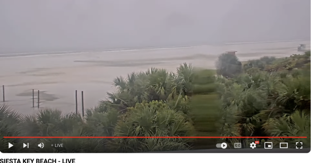 Watch live camera feeds as major Hurricane Milton makes landfall in Florida