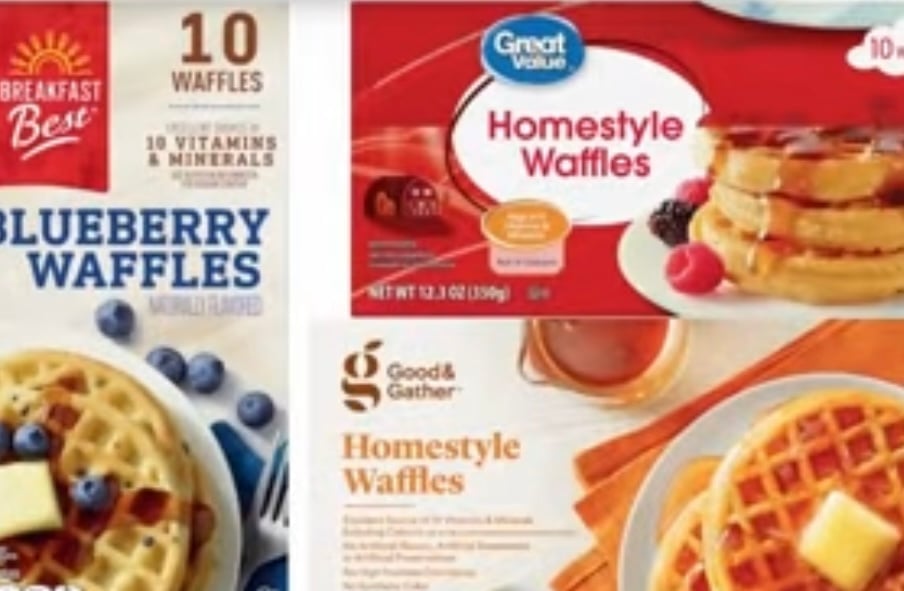 Hundreds Of Frozen Waffle Varieties Recalled – Sold At Retailers Such As Walmart And Target