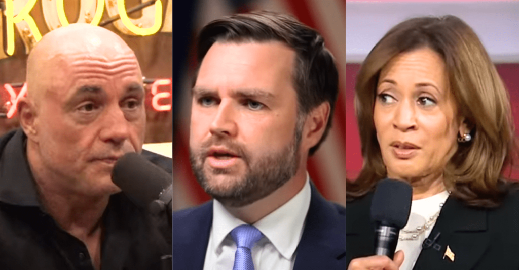 Joe Rogan to Interview JD Vance as Harris Campaign Blasted for Reportedly Making Odd Demands Ahead of Rumored Appearance