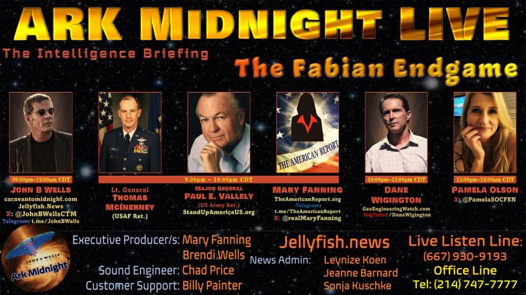 12 October 2024 : Ark Midnight Tonight - The Intelligence Briefing