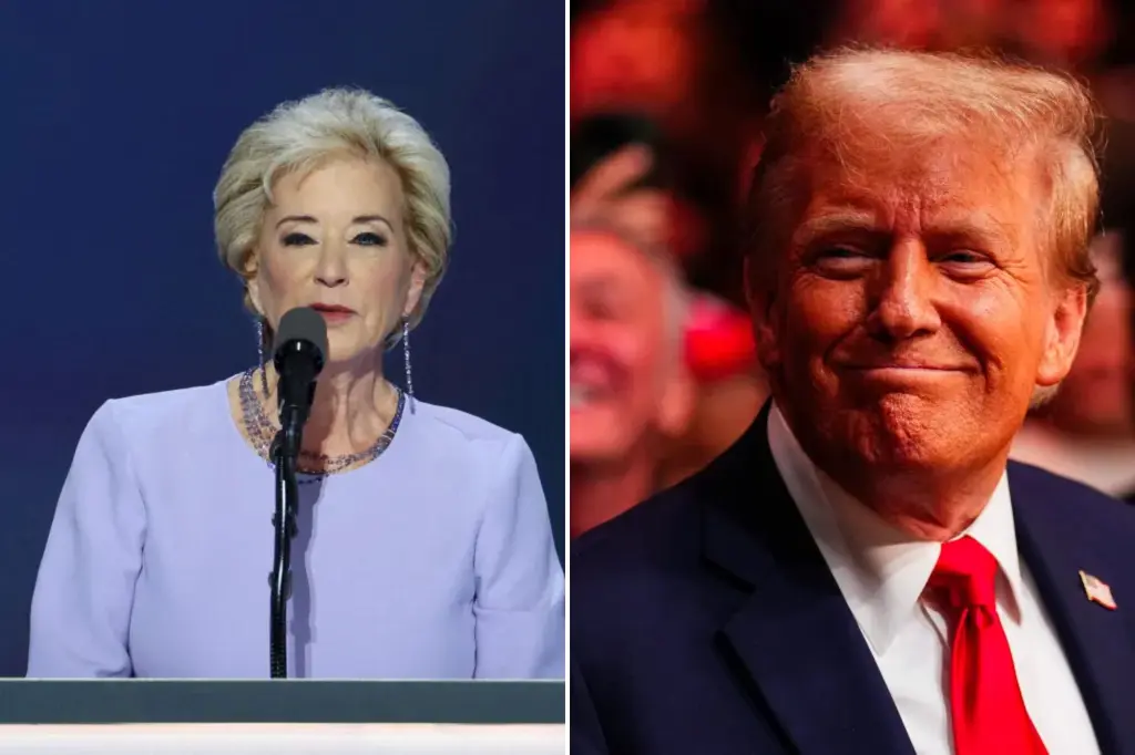 Trump picks Linda McMahon to lead Department of Education – which he has vowed to shutter