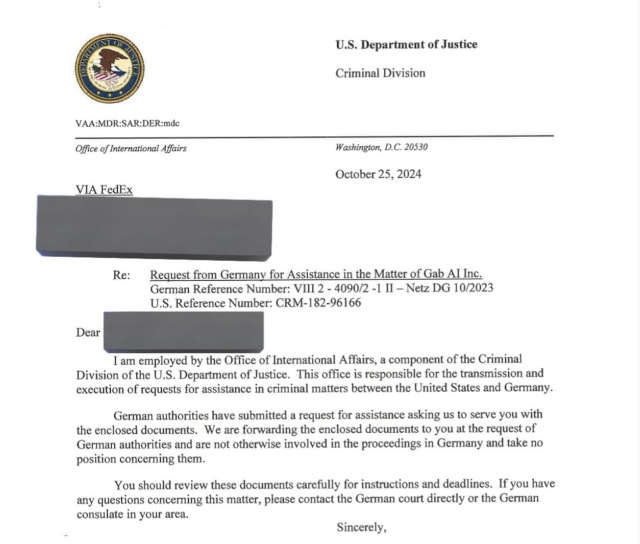 Biden-Harris Administration Colludes With German Government To Censor American Citizens