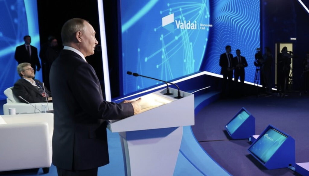 “Multipolar World Order, Anachronistic NATO in Ukraine and Courageous Trump.” Highlights from Putin's talk at the Valdai forum