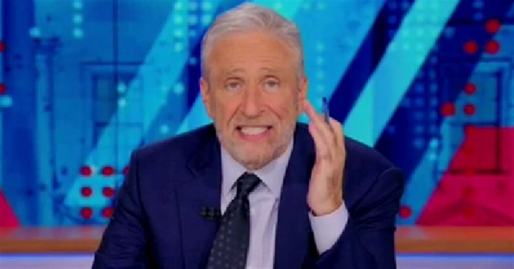 Jon Stewart’s profane on-air meltdown as Kamala crashes on election night