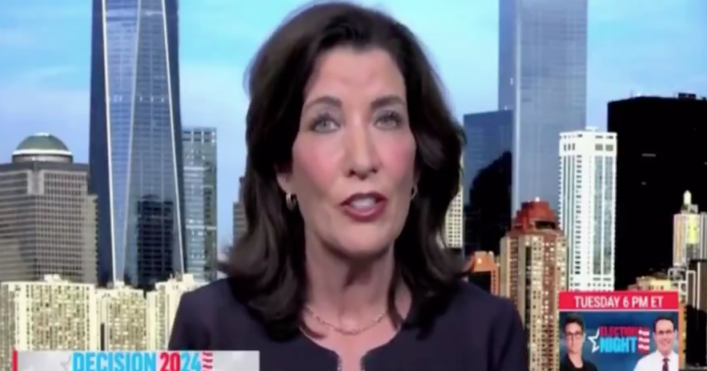 NY Gov Hochul Goes On Name-Calling Rant: ‘Voting Republican is Anti-American, Anti-Woman’