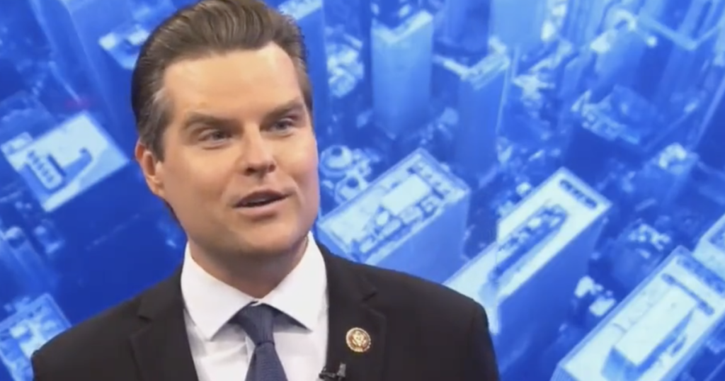 Matt Gaetz Hints At Future Political Aspirations?
