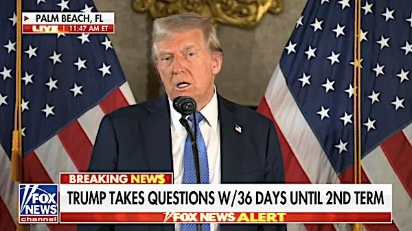 'The government knows what is happening': Watch Trump spill the beans on mystery drones