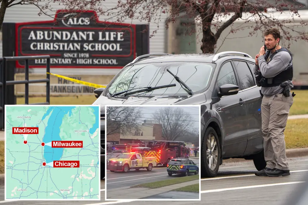 Shooting at Abundant Life Christian School in Madison, Wisconsin leaves 3 dead, including gunman, and multiple others injured