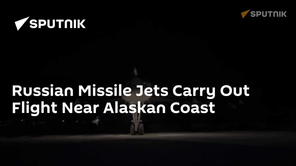 Russian Missile Jets Carry Out Flight Near Alaskan Coast