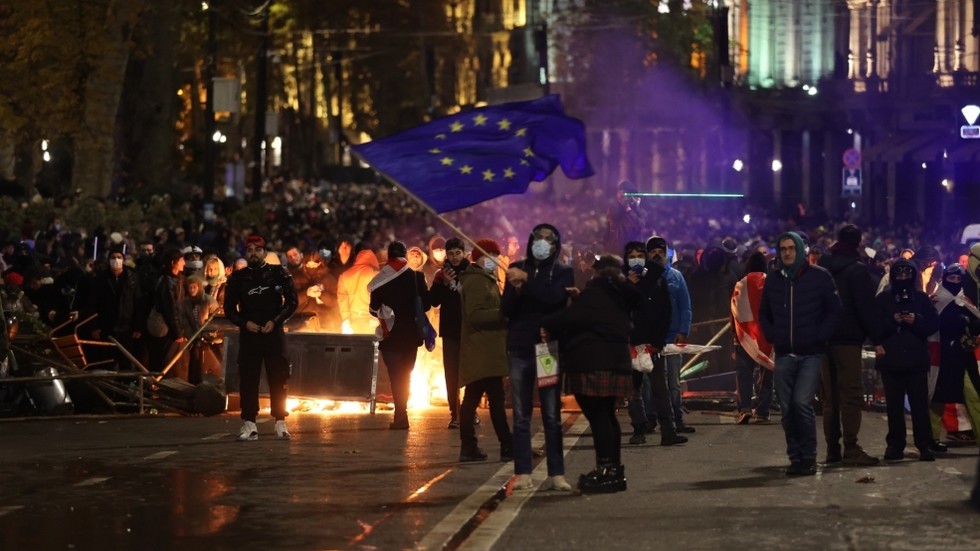 Pro-EU protests in Georgia escalate: As it happened