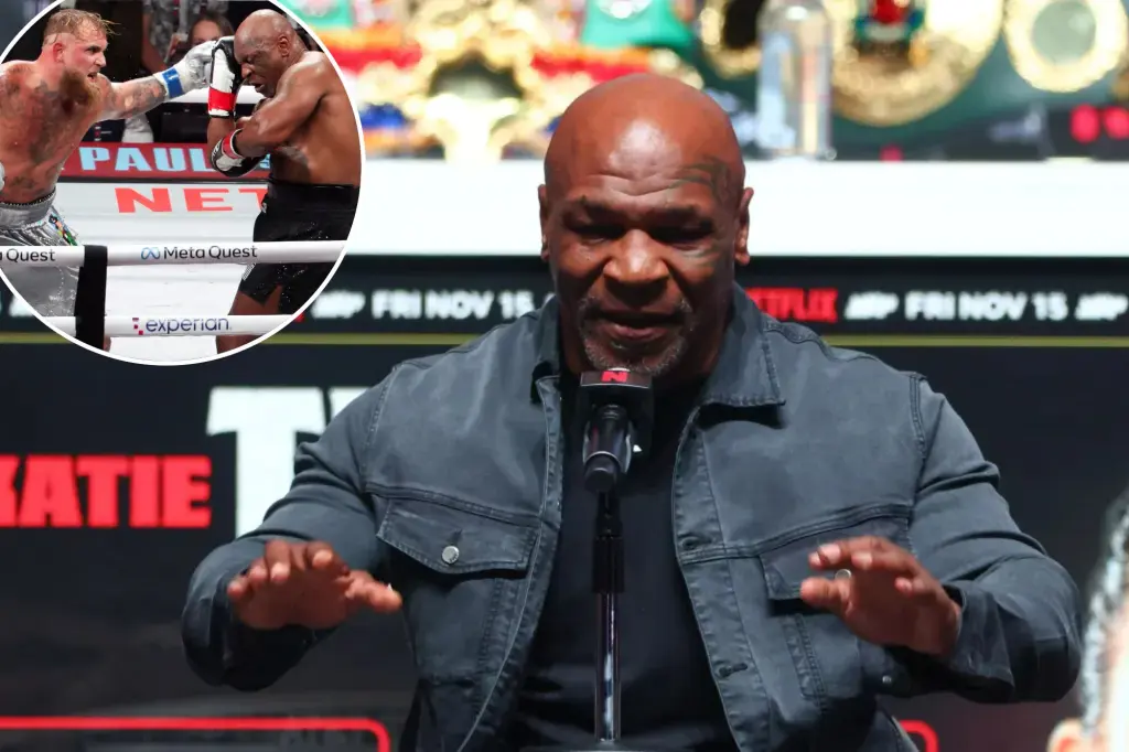 Mike Tyson sued for $1.6 million over allegedly breaking promotional deal to fight Jake Paul