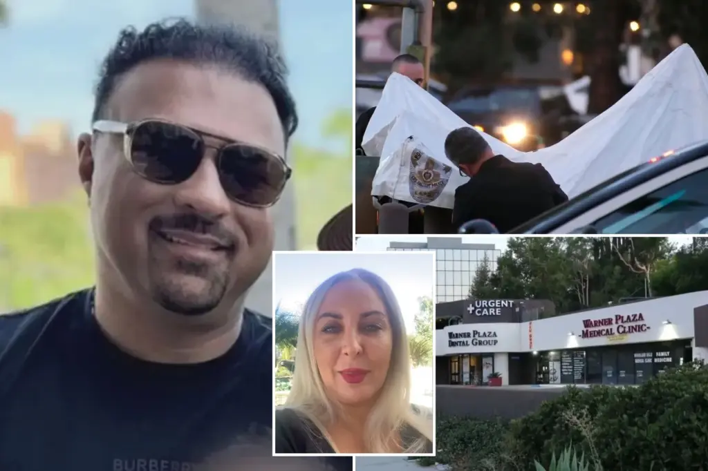 California doctor-to-the-stars’ ex-wife among 5 linked to ambush-style murder outside his practice — months after saying she was ‘shocked’ by killing