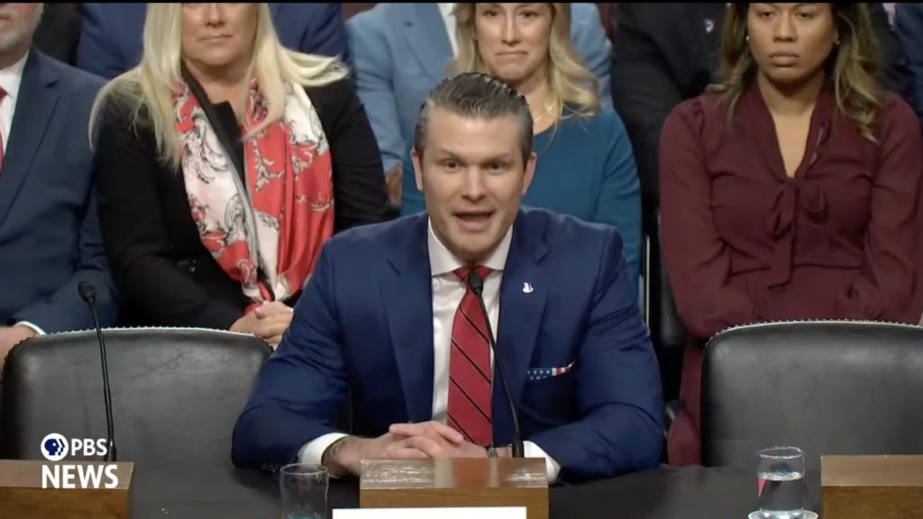 The Top 5 Viral Moments From Pete Hegseth’s Confirmation Hearing For Sec. Of Defense
