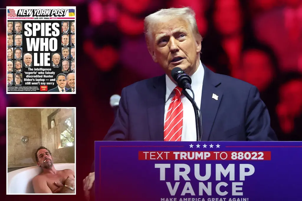 Trump to suspend security clearances of 51 intelligence officials who falsely implied Hunter Biden laptop was Russian fake