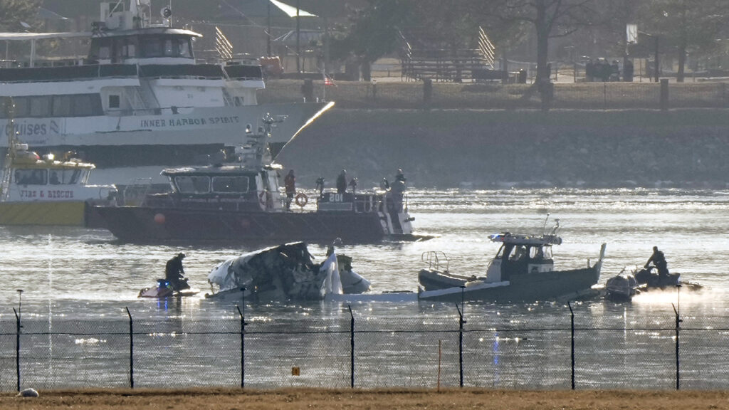 American Airlines plane, Army helicopter collide outside Reagan National Airport near Washington DC