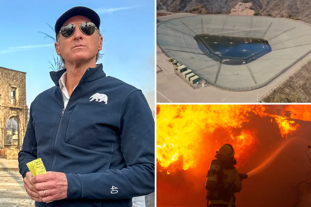 California Gov. Newsom tries to weasel out of blame with reservoir claim — is immediately called out