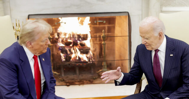 Trump Thanks Biden for ‘Leaving Me with No Water in the Fire Hydrants, No Money in FEMA’
