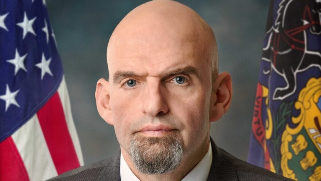John Fetterman acknowledges need for a secure border, denies that he will switch parties