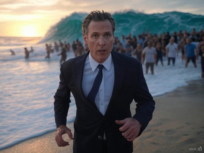 Shock Video: Newsom's 'Answer' to Hard L.A. Fire Questions Is to Censor People Asking Them
