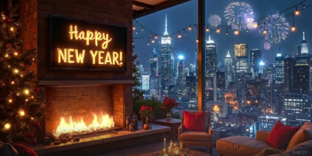 Countdown to Midnight on the Caravan – Happy 2025!