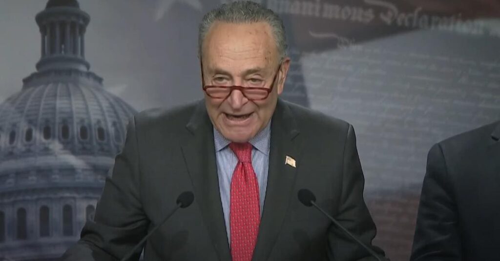 Chucky Schumer sets up tattletale portal and gets immediate feedback he didn’t expect