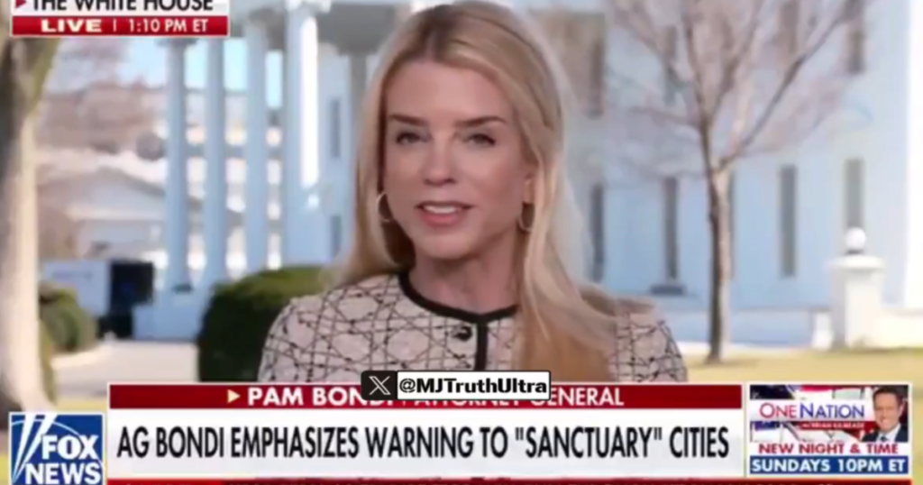 Pam Bondi Warns Democrat Governors Protecting Illegal Aliens: “You Better Comply Or You’ll Be Next”