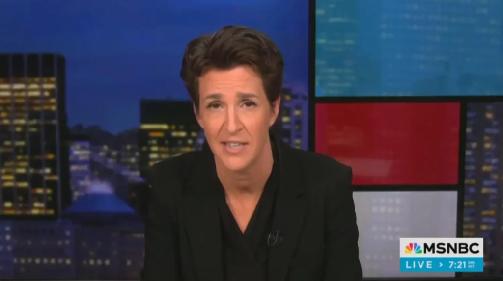 MSNBC host Rachel Maddow rips own network for axing Joy Reid’s show and other ‘non-white’ hosts’ programs