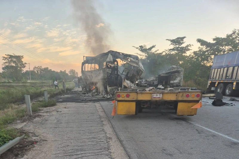 At Least 41 Dead In Southern Mexico Bus Crash