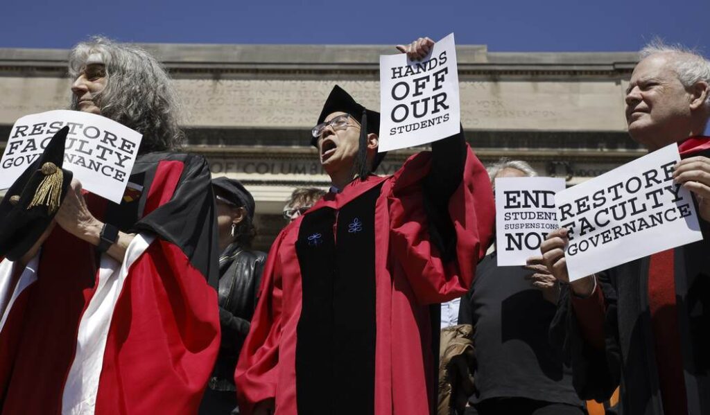 'Long Live the Intifada'—Hate Continues at Columbia U As Faculty Holds 'Emergency Vigil'