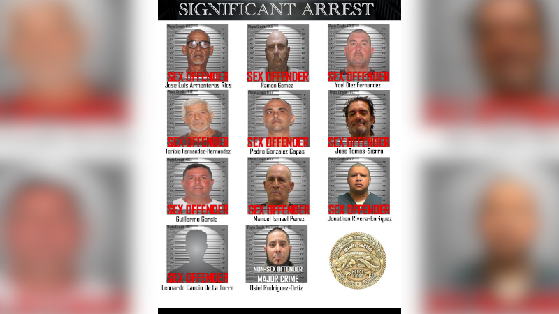 10 Illegal Alien Child Sex Predators Caught in Florida Keys