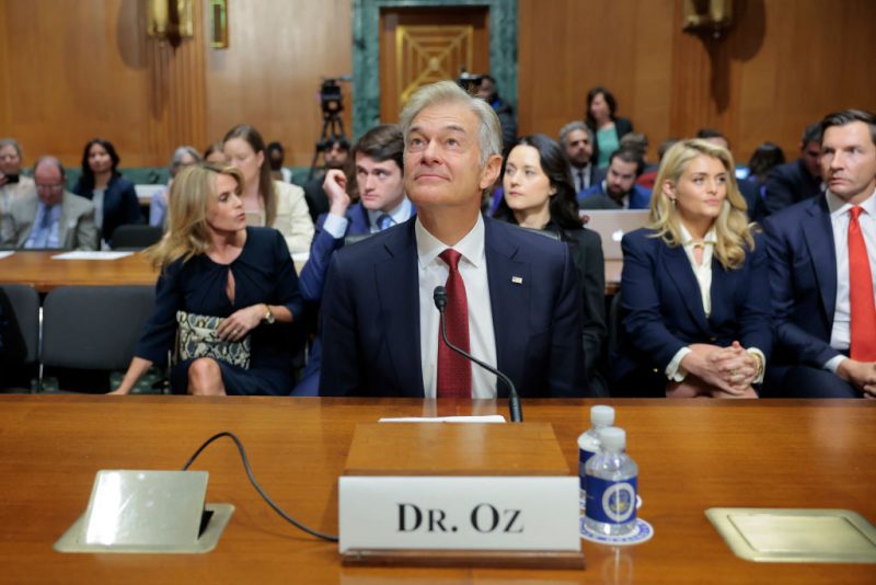 Dr. Oz Pledges To Improve Healthcare, Cut Costs At Senate Hearing