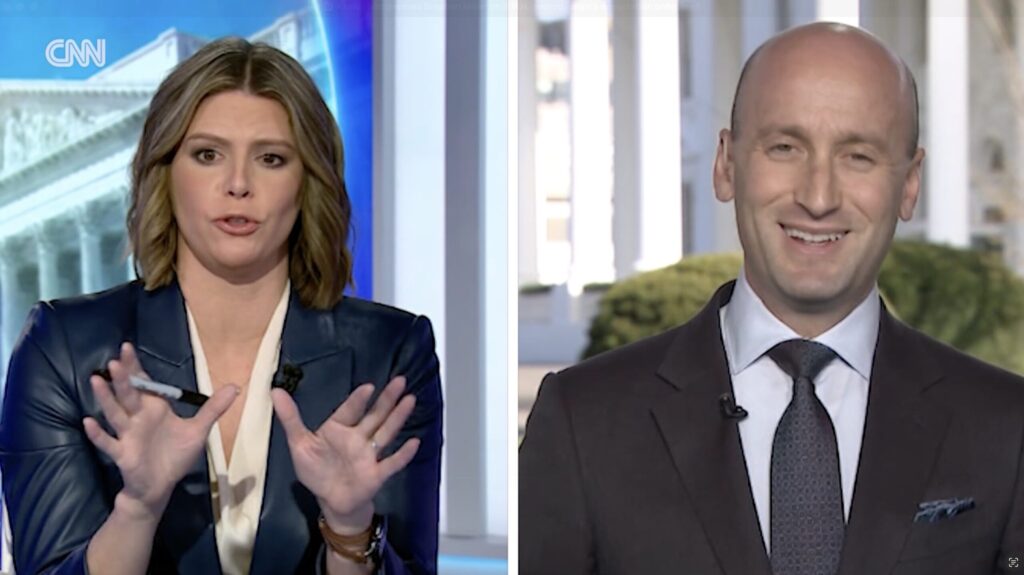 WOW! Deputy Chief of Staff Stephen Miller Absolutely Destroys Fake News Hack Kasie Hunt in Heated Law Debate