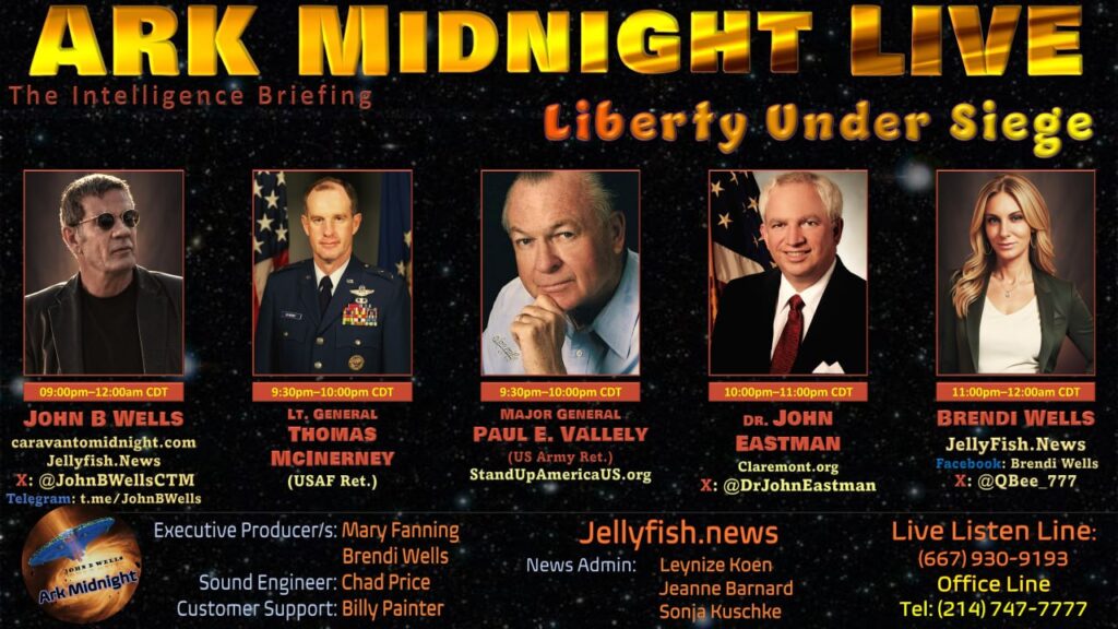 29 March 2025 : Caravan to Midnight - The Intelligence Briefing /Liberty Under Siege