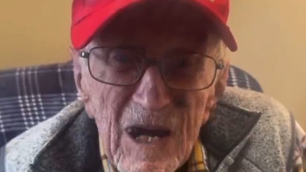 WATCH: 103-Year-Old WWII Veteran Invites President Trump to His Birthday Party