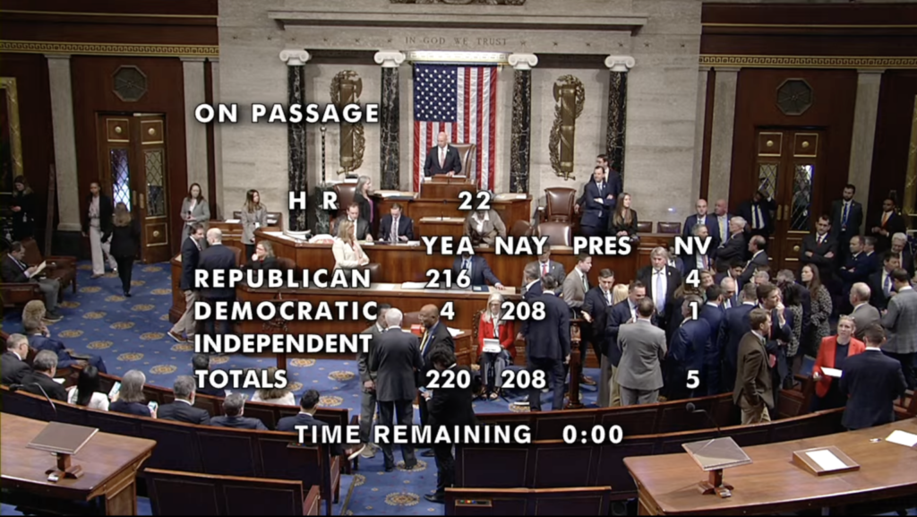 208 Democrats Vote Against Legislation To Keep Noncitizens Out Of Elections