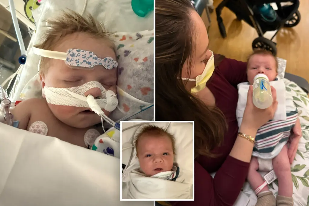 LI dad says infant son is fighting for his life in NYC hospital after a botched circumcision: ‘He looks like he’s been through war’