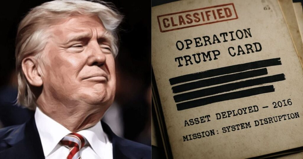 OPERATION: TRUMP CARD — Have We All Just Been Watching a Movie?