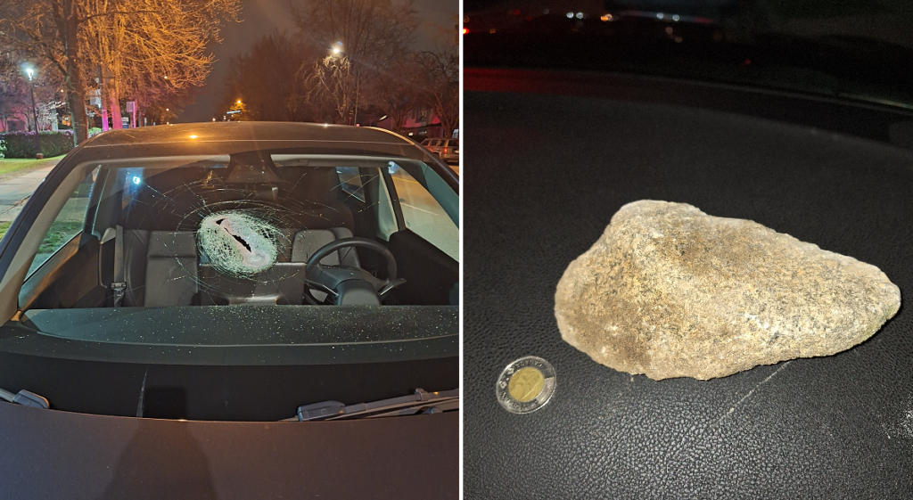 Pregnant Tesla Passenger Injured After Unidentified Assailant Throws Rock Through Windshield